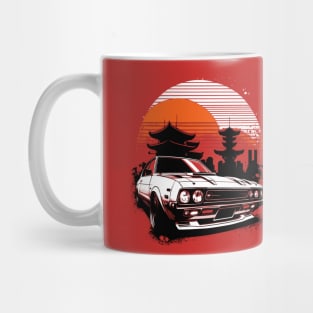 Vintage, classic 2000GTR race car style Mug